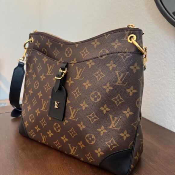 Louis Vuitton Monogram Odeon MM in Black - Picture 2 of 10